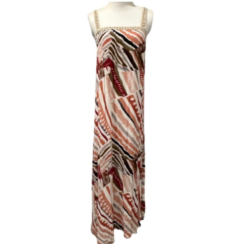 {preloved} Forever21 Tribal Print Maxi Dress - Picture 2 of 13
